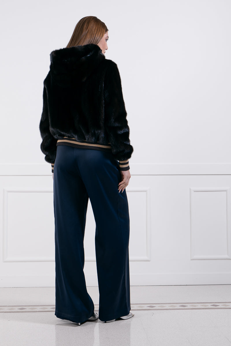 Bomber in visone