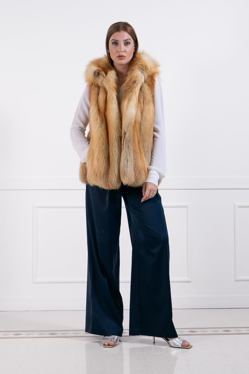 Gilet in volpe