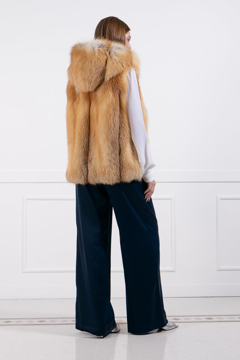 Gilet in volpe