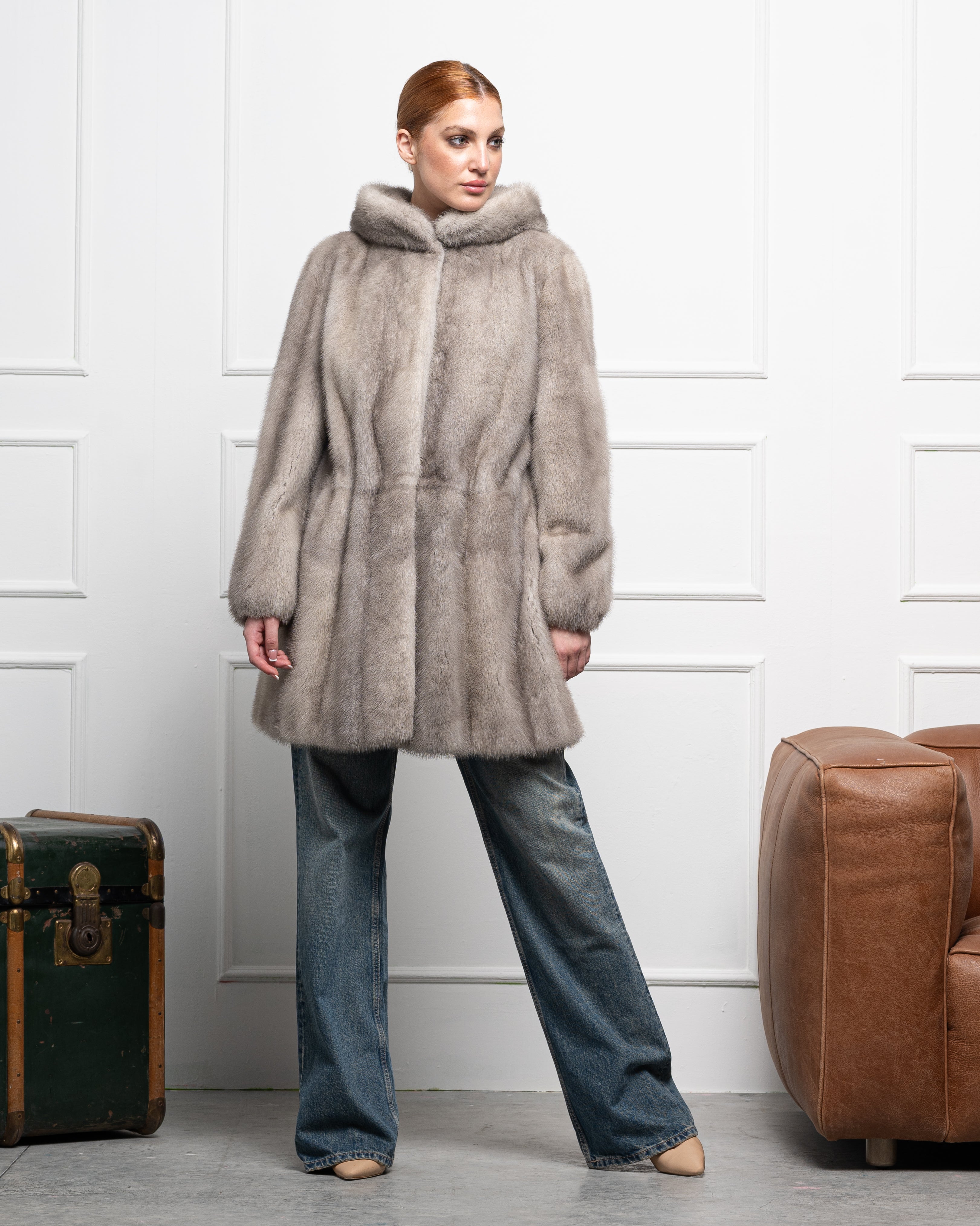 Cappotto in Visone