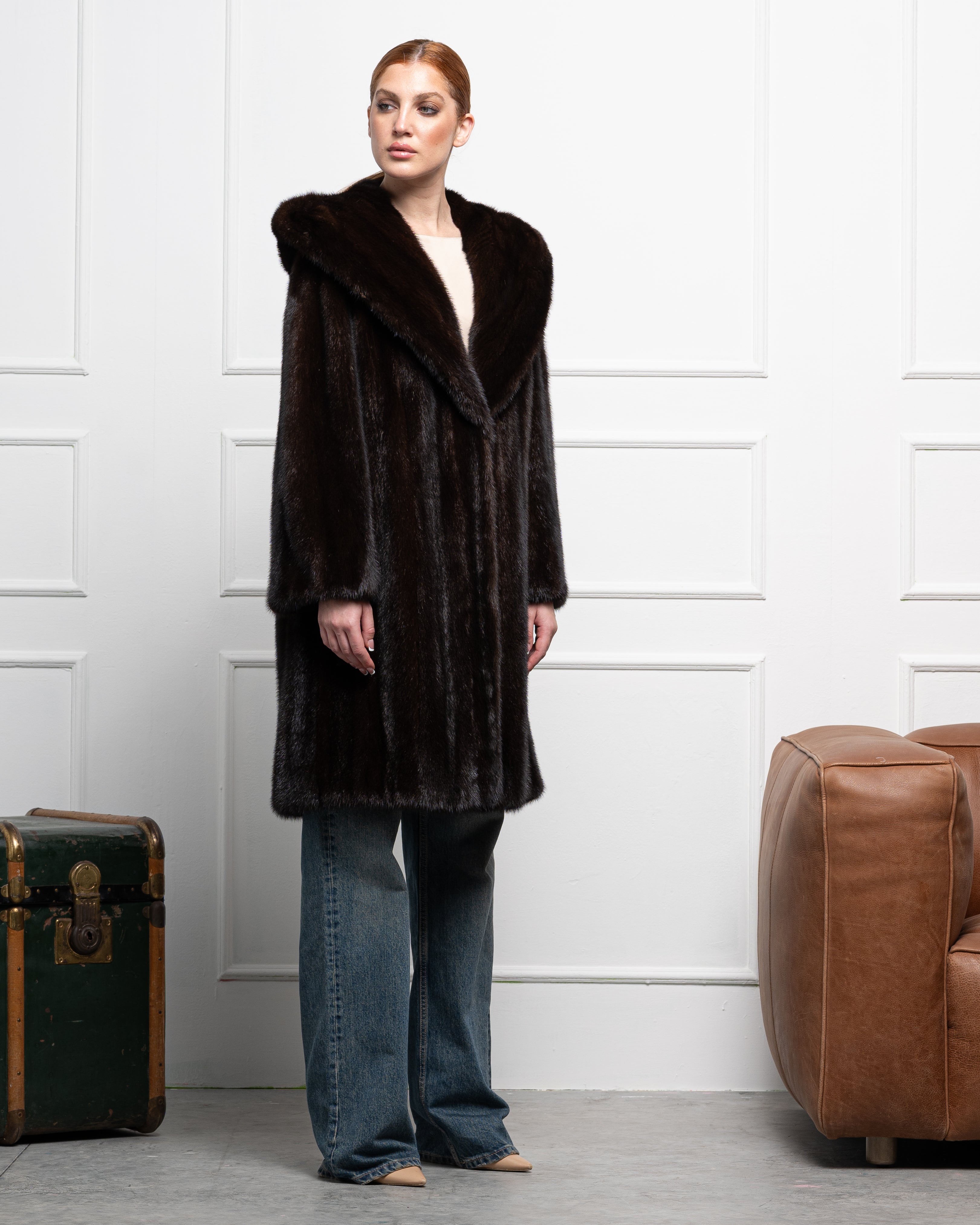 Cappotto in Visone