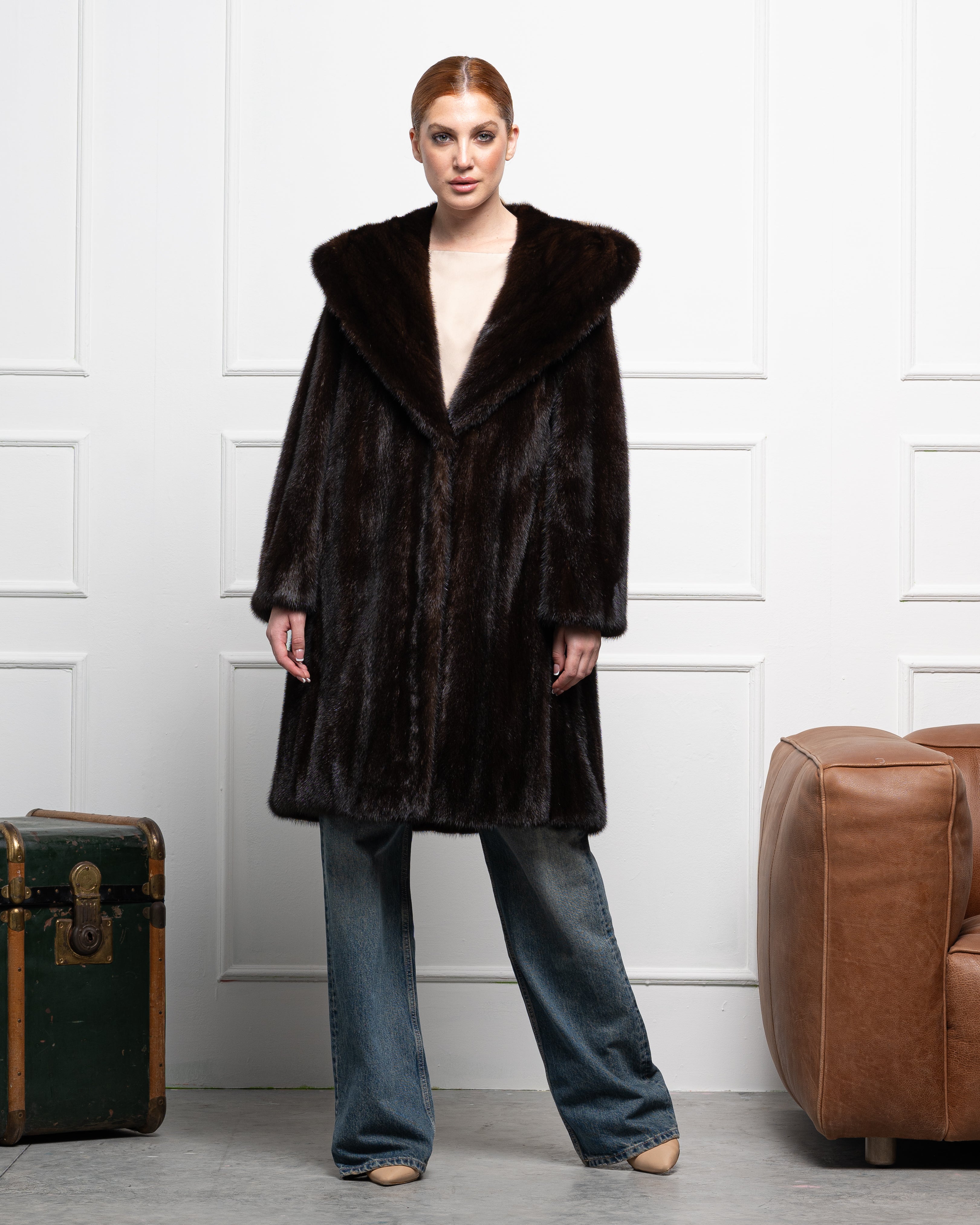 Cappotto in Visone