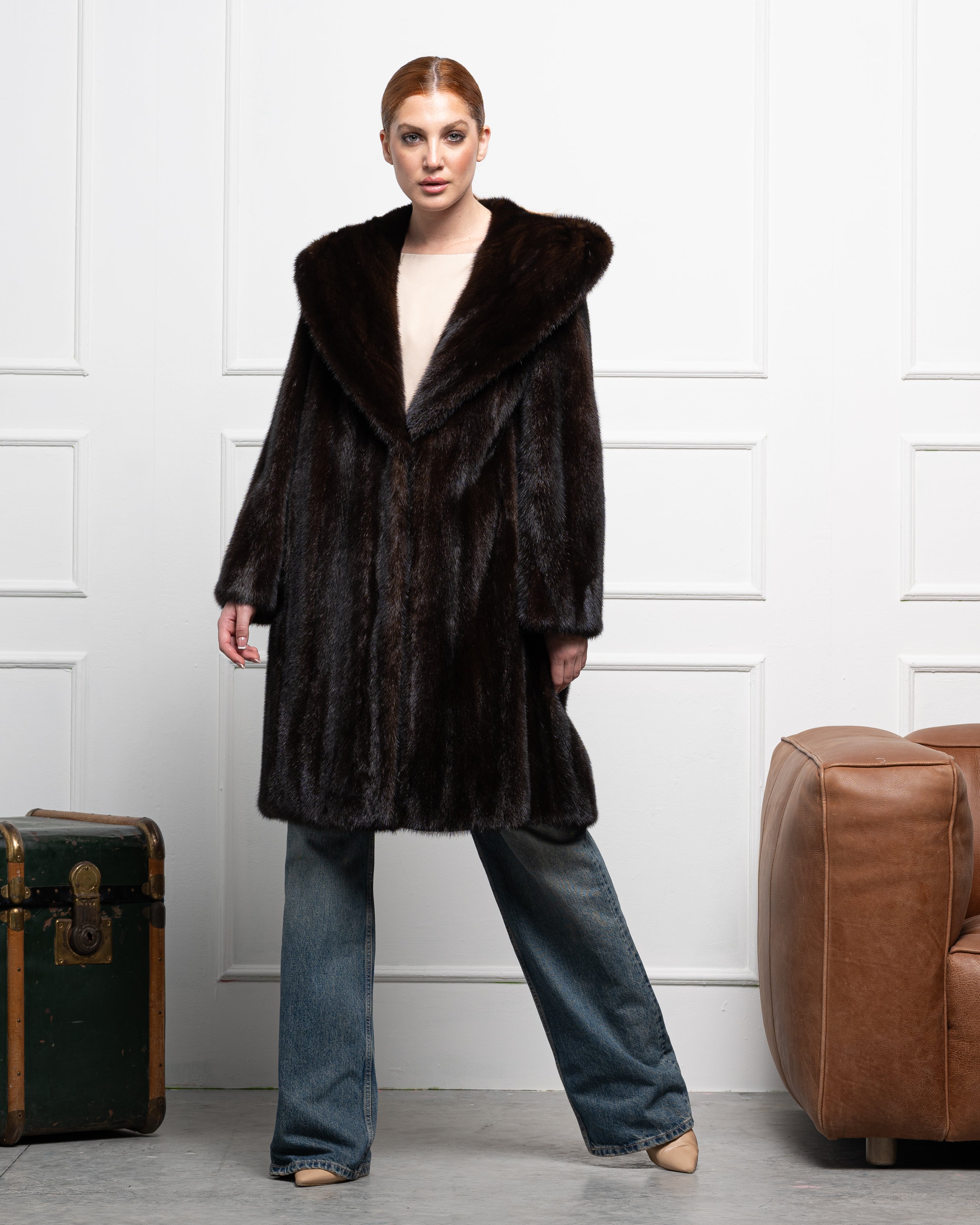 Cappotto in Visone