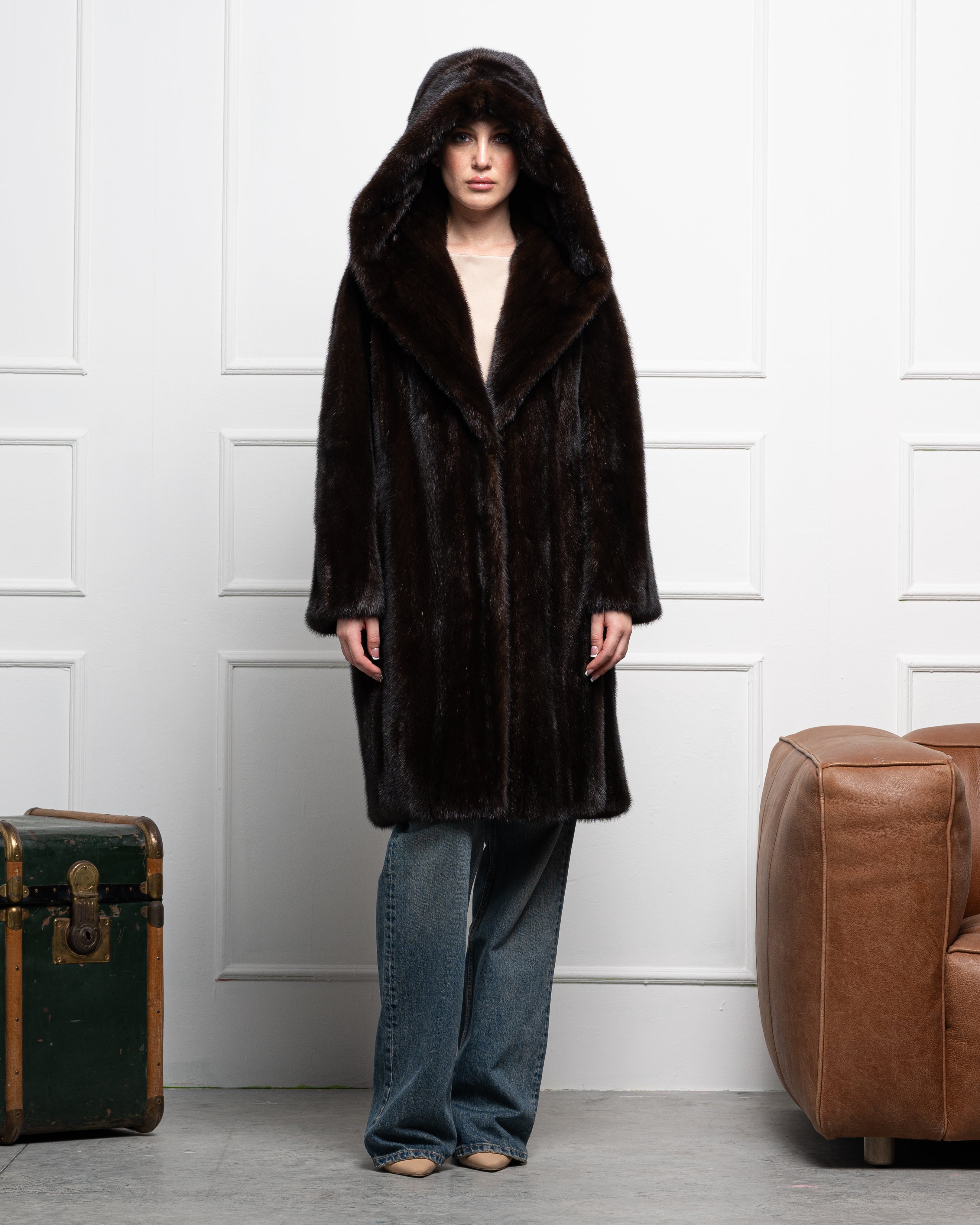 Cappotto in Visone