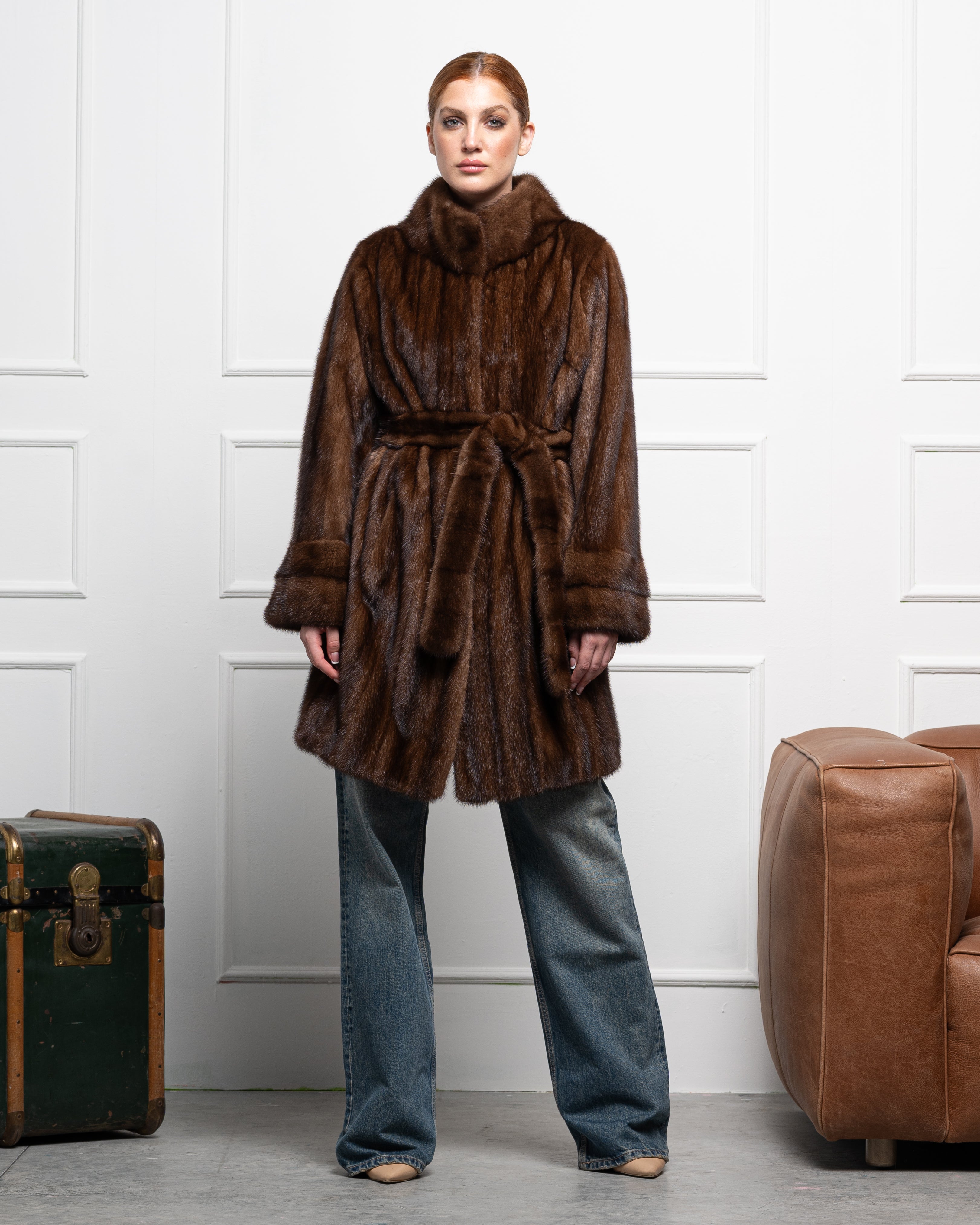 Cappotto in Visone