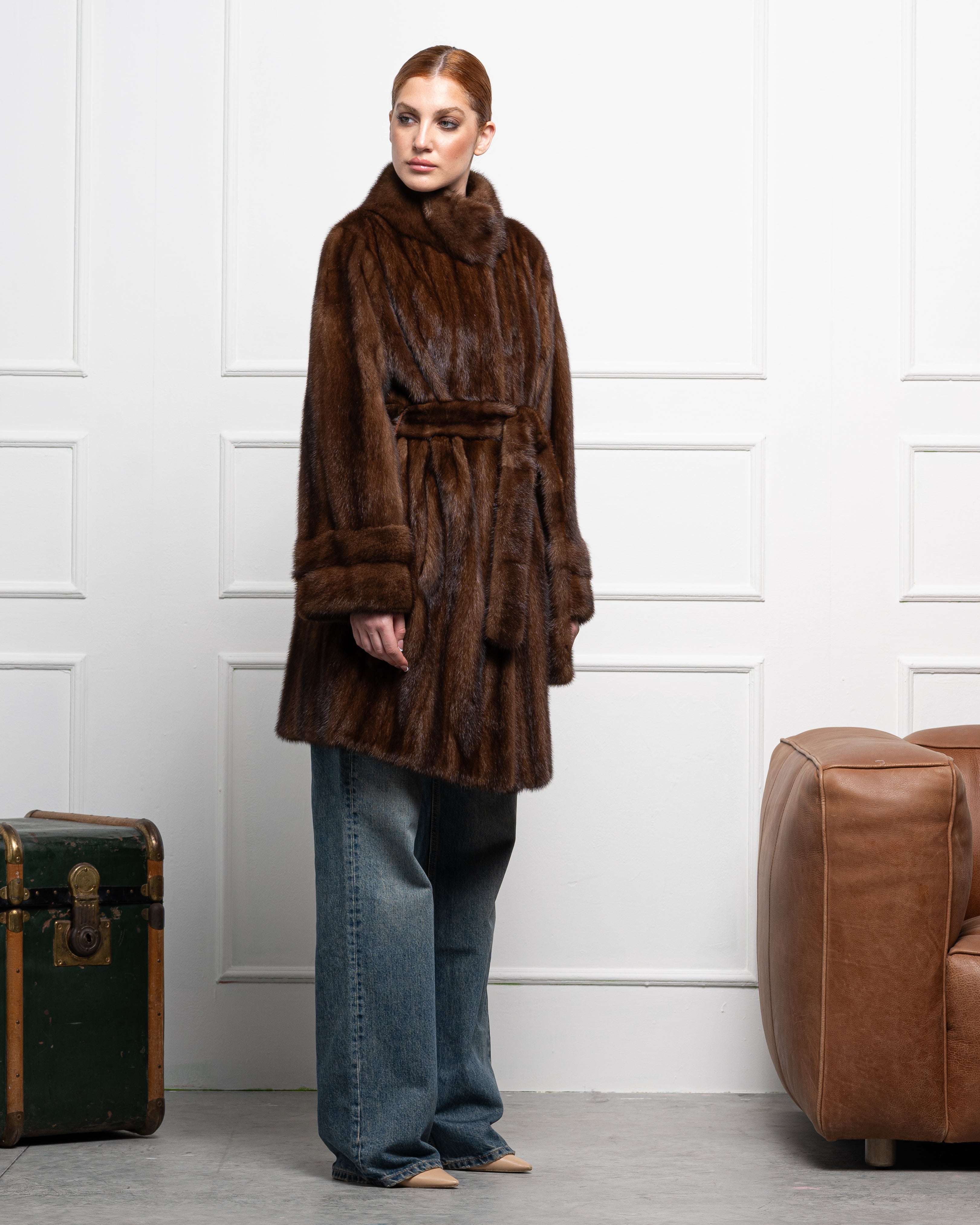 Cappotto in Visone