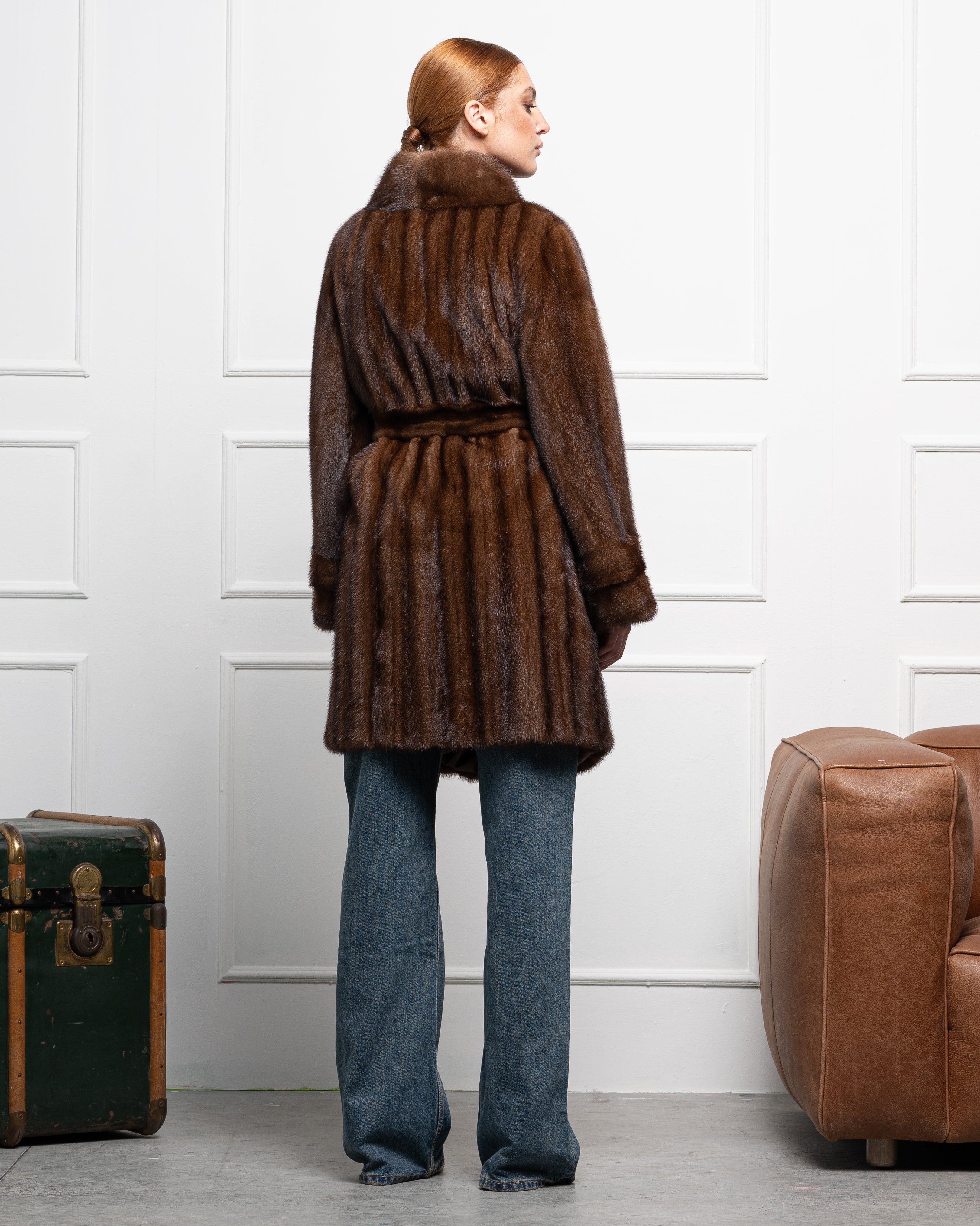 Cappotto in Visone