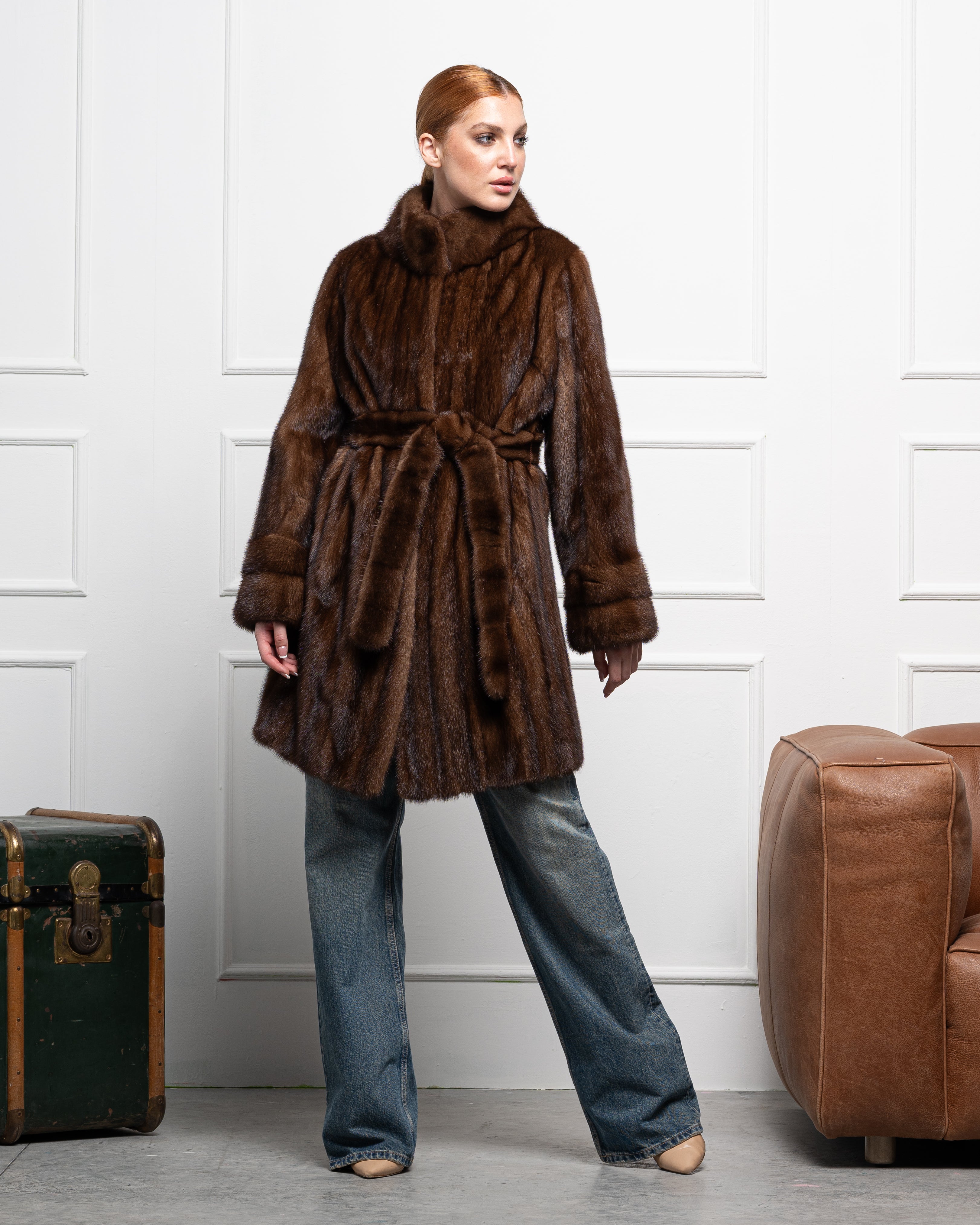 Cappotto in Visone