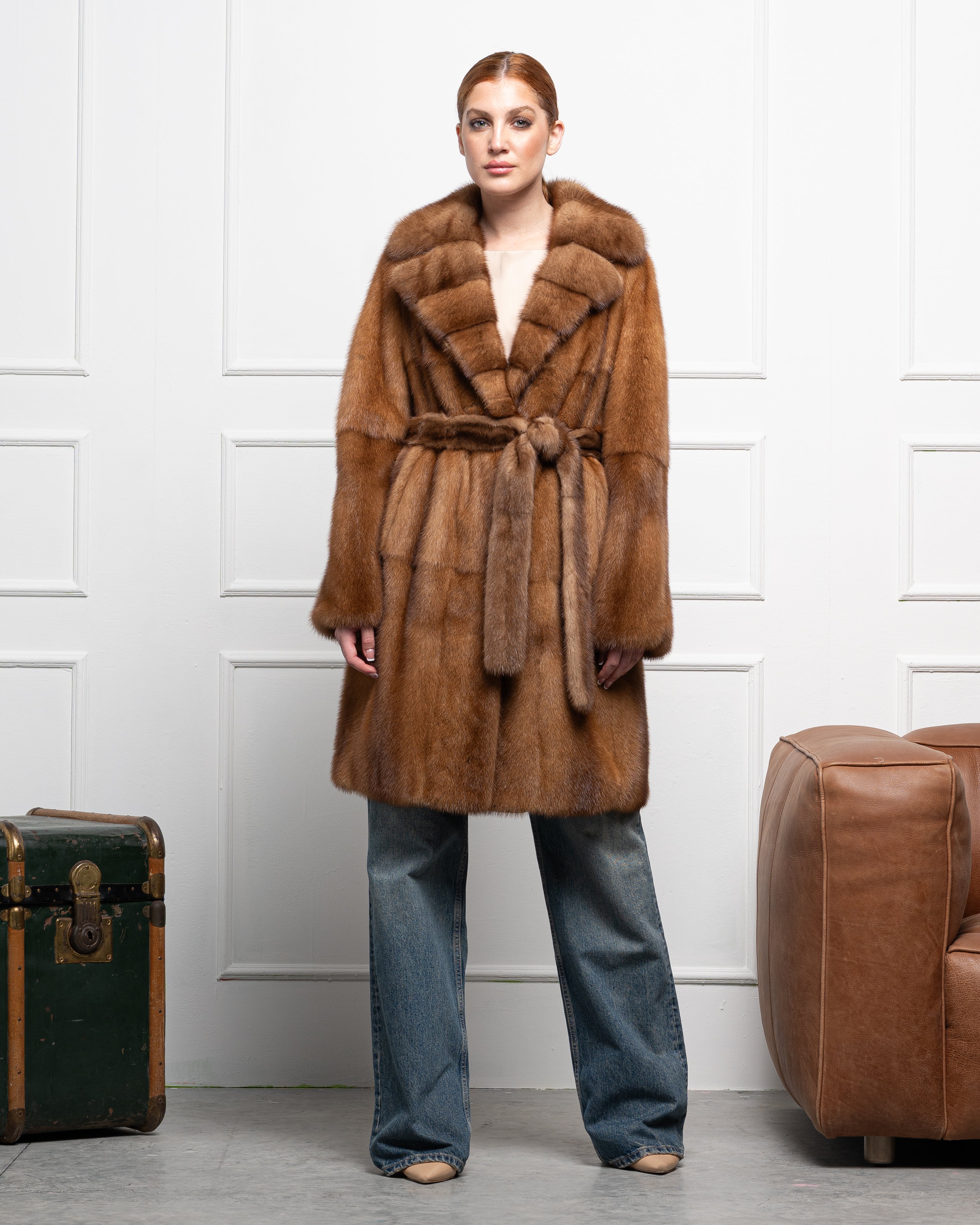 Cappotto in Visone