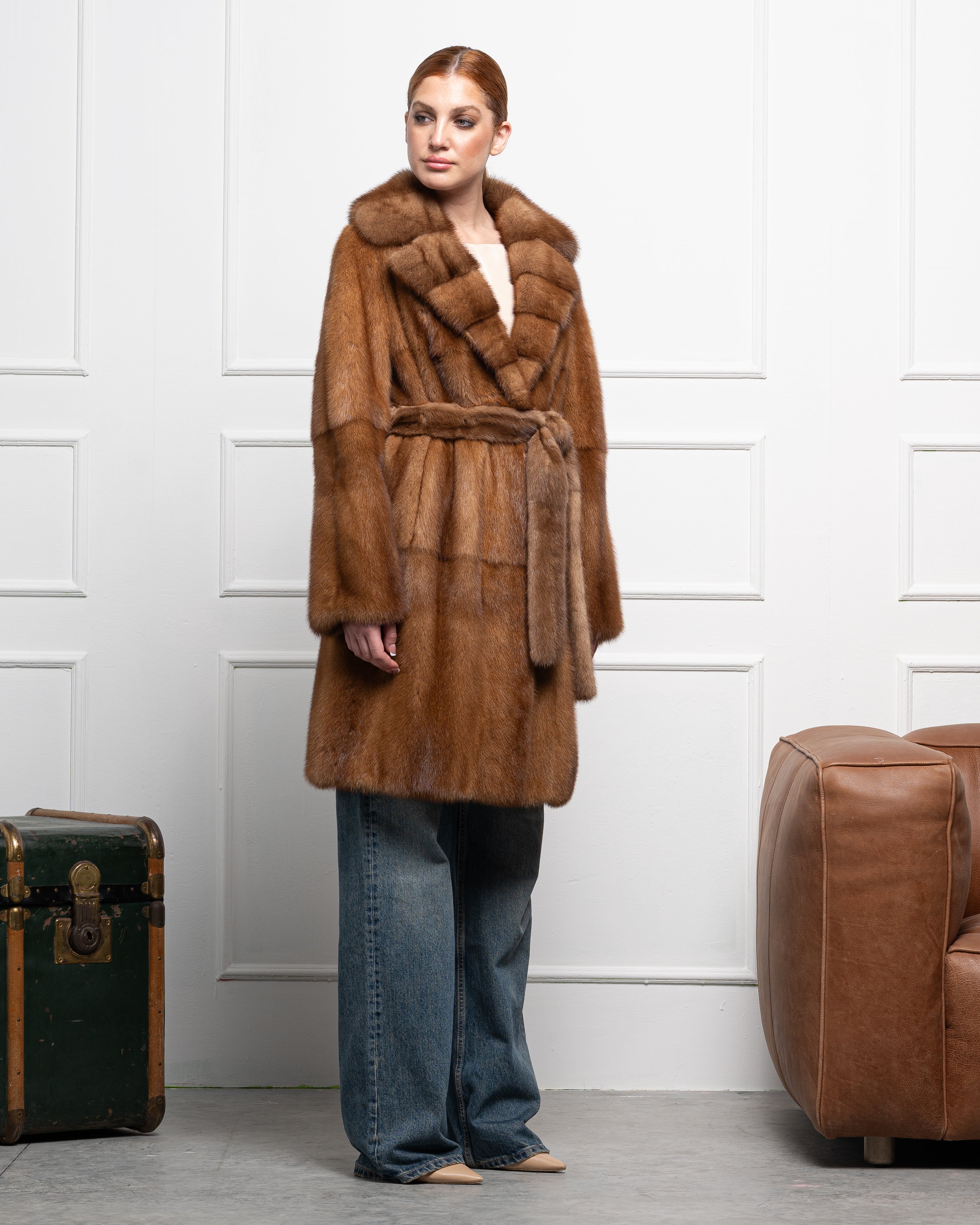 Cappotto in Visone
