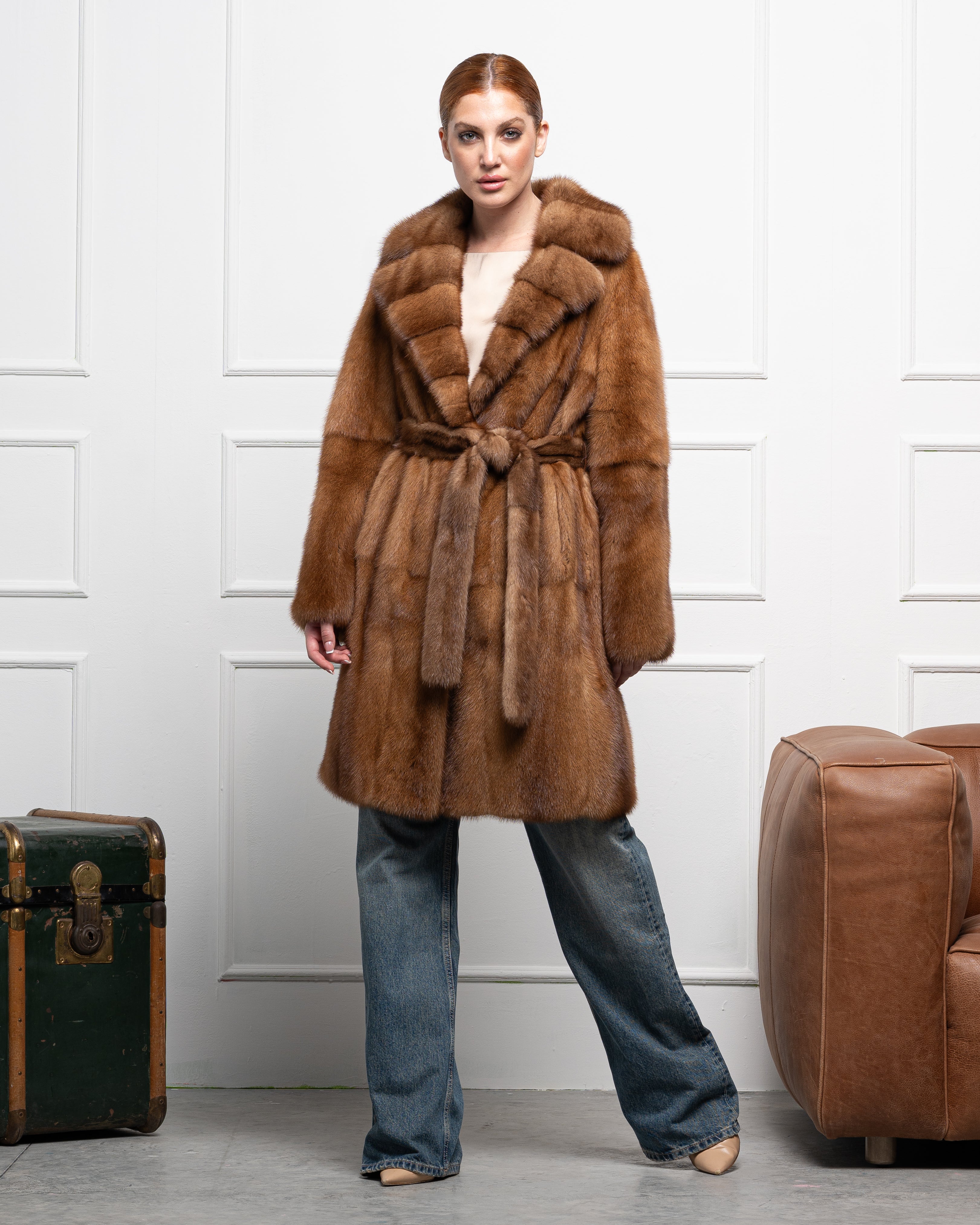 Cappotto in Visone
