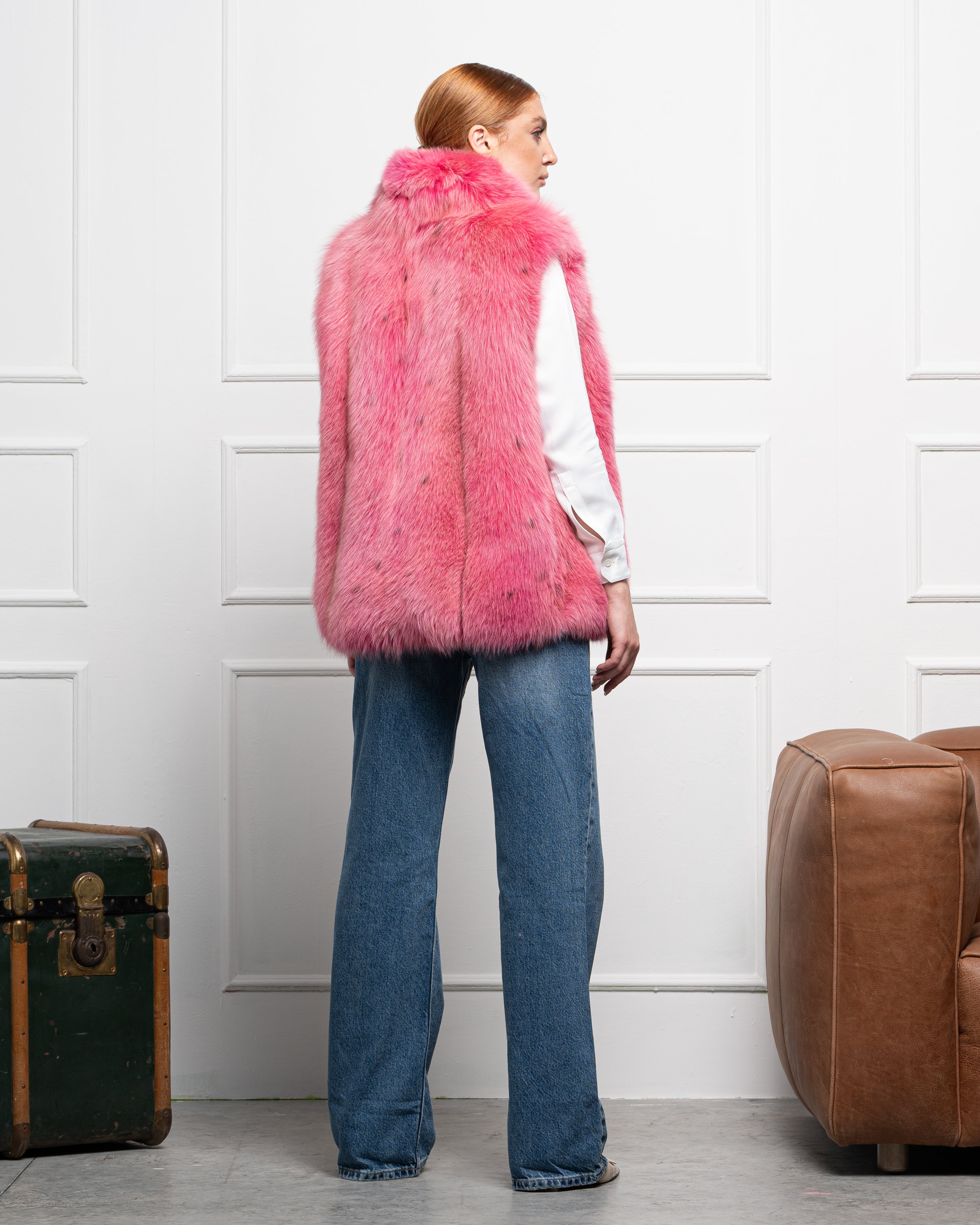 Gilet in Volpe
