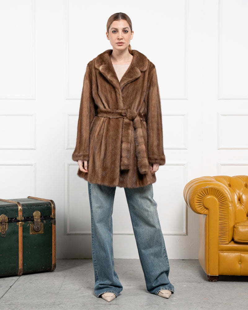 Cappotto in Visone