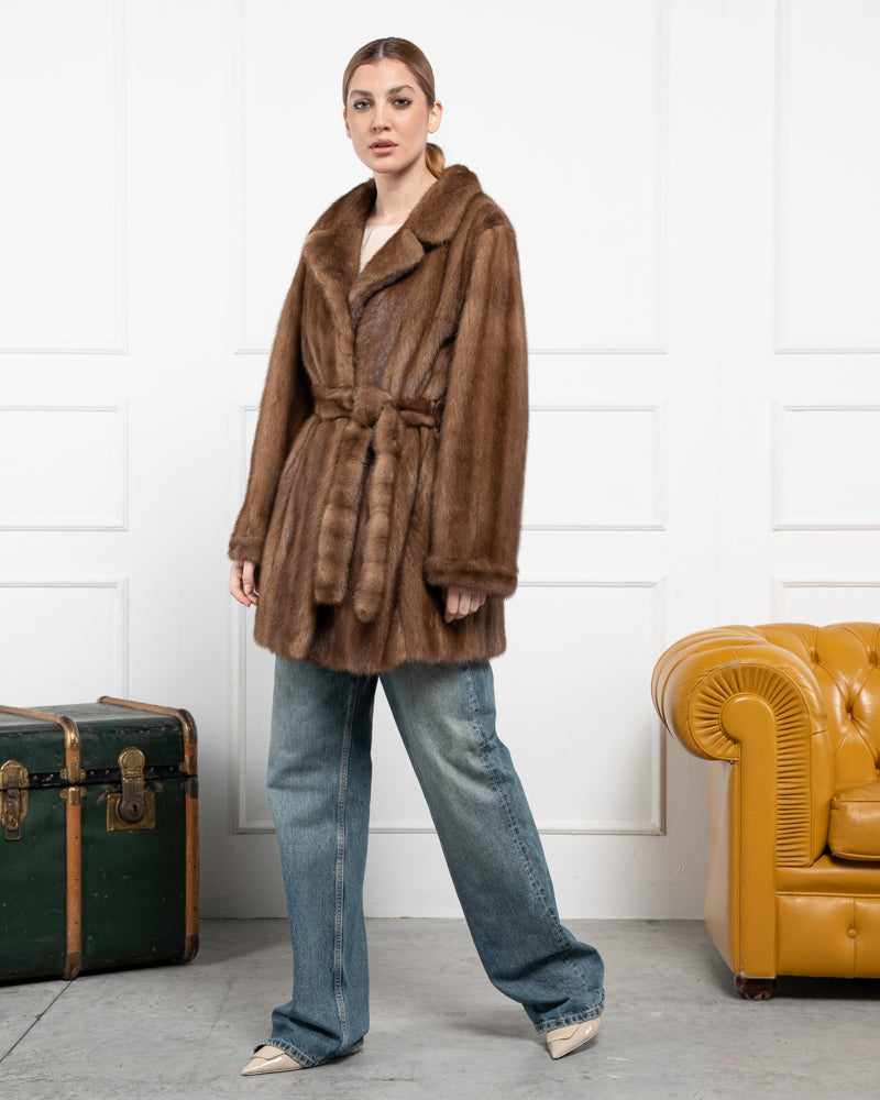 Cappotto in Visone