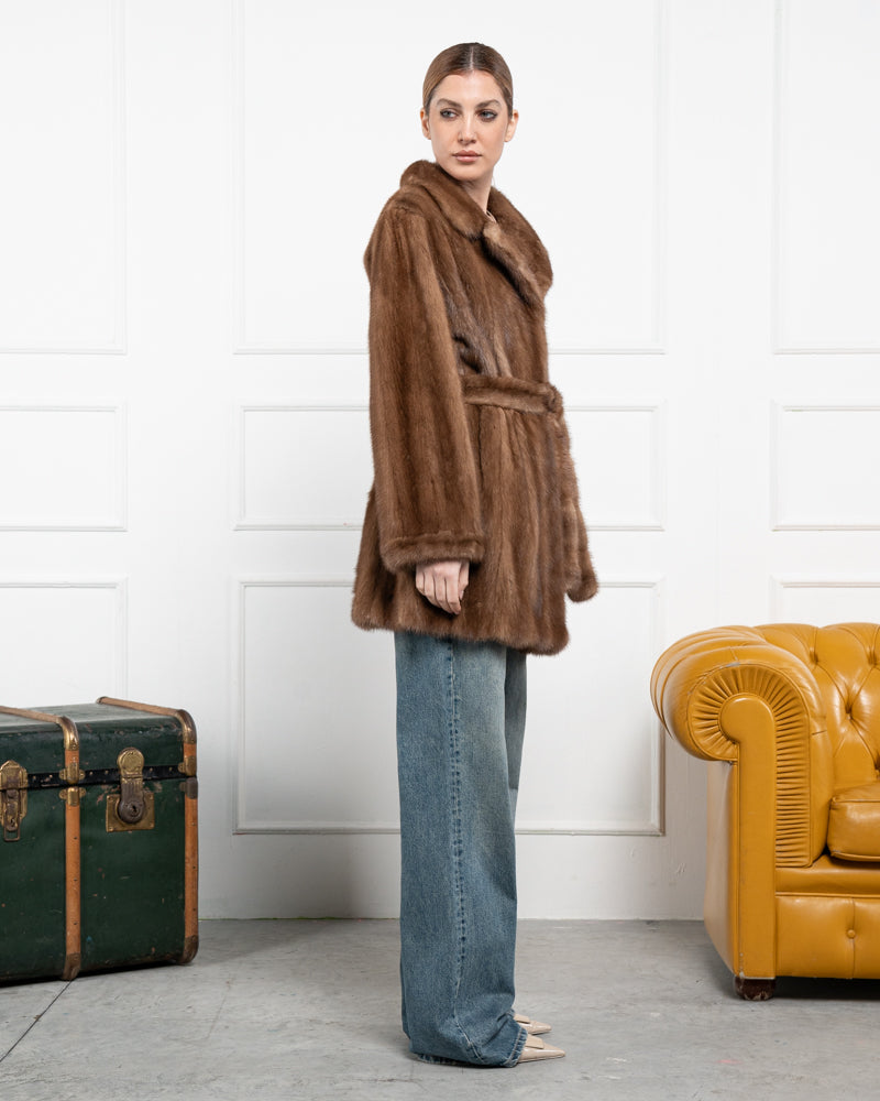 Cappotto in Visone