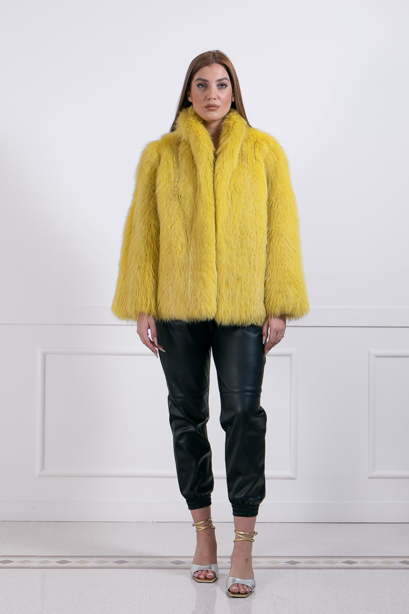 Yellow fox jacket