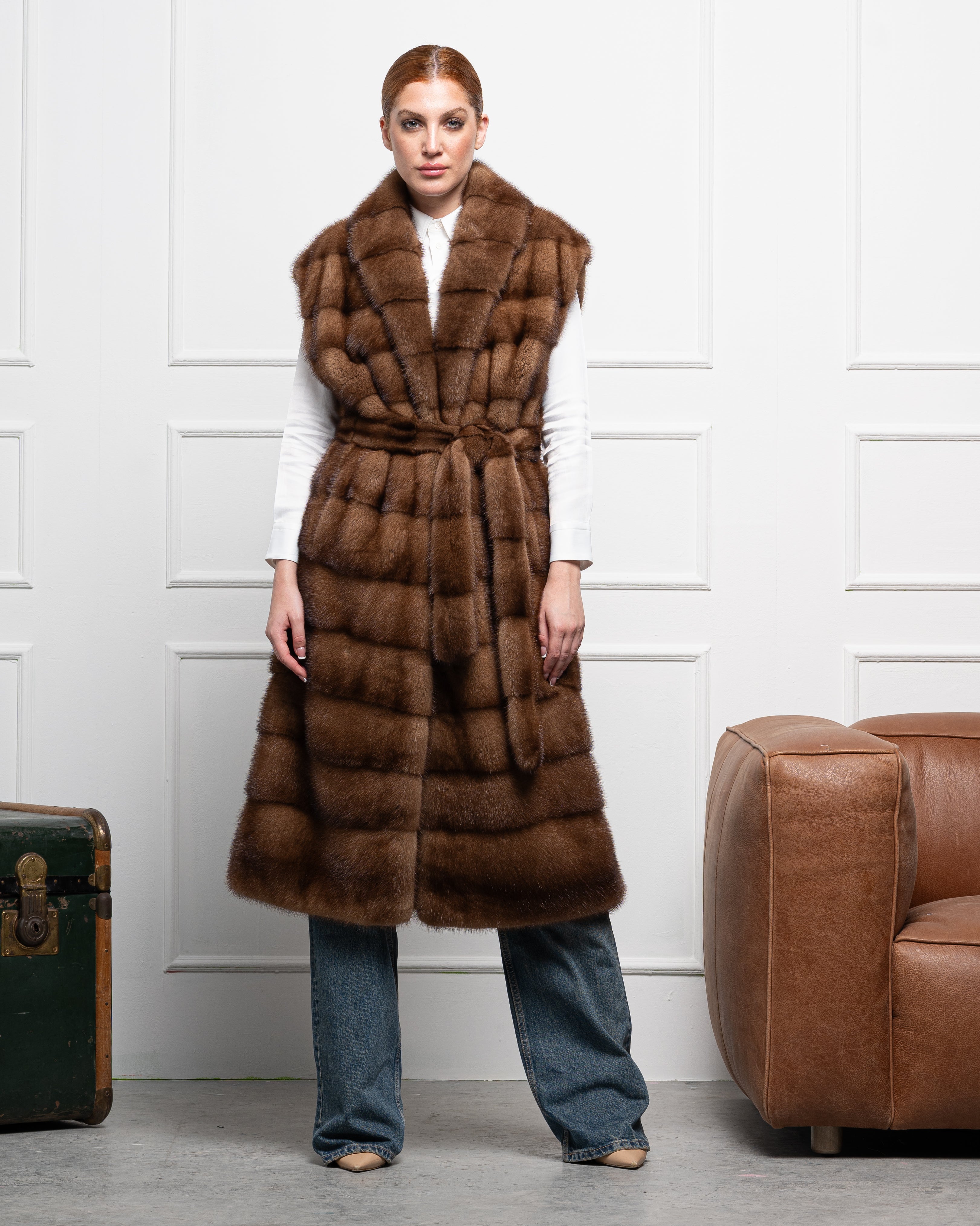 Mink vest