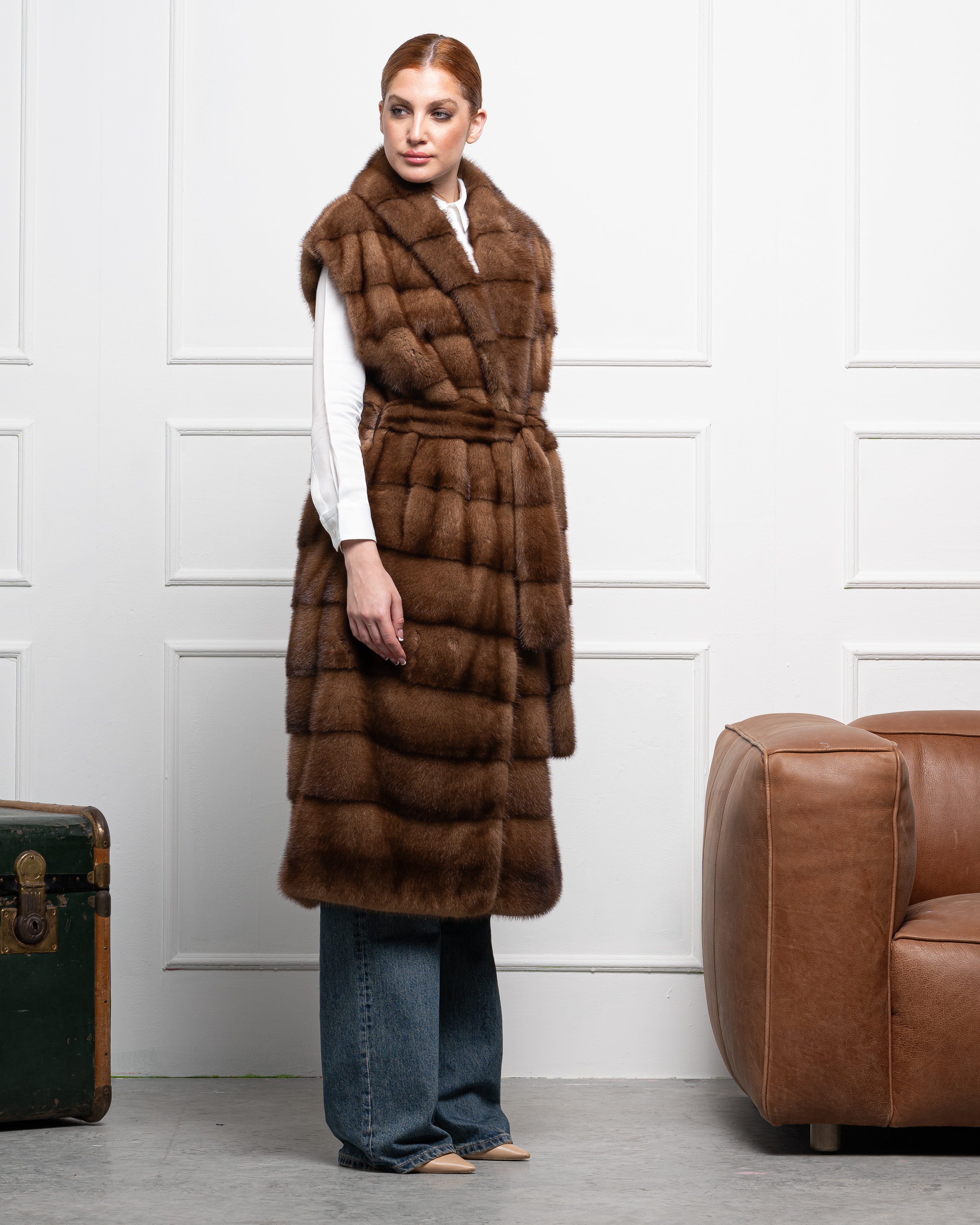 Mink vest