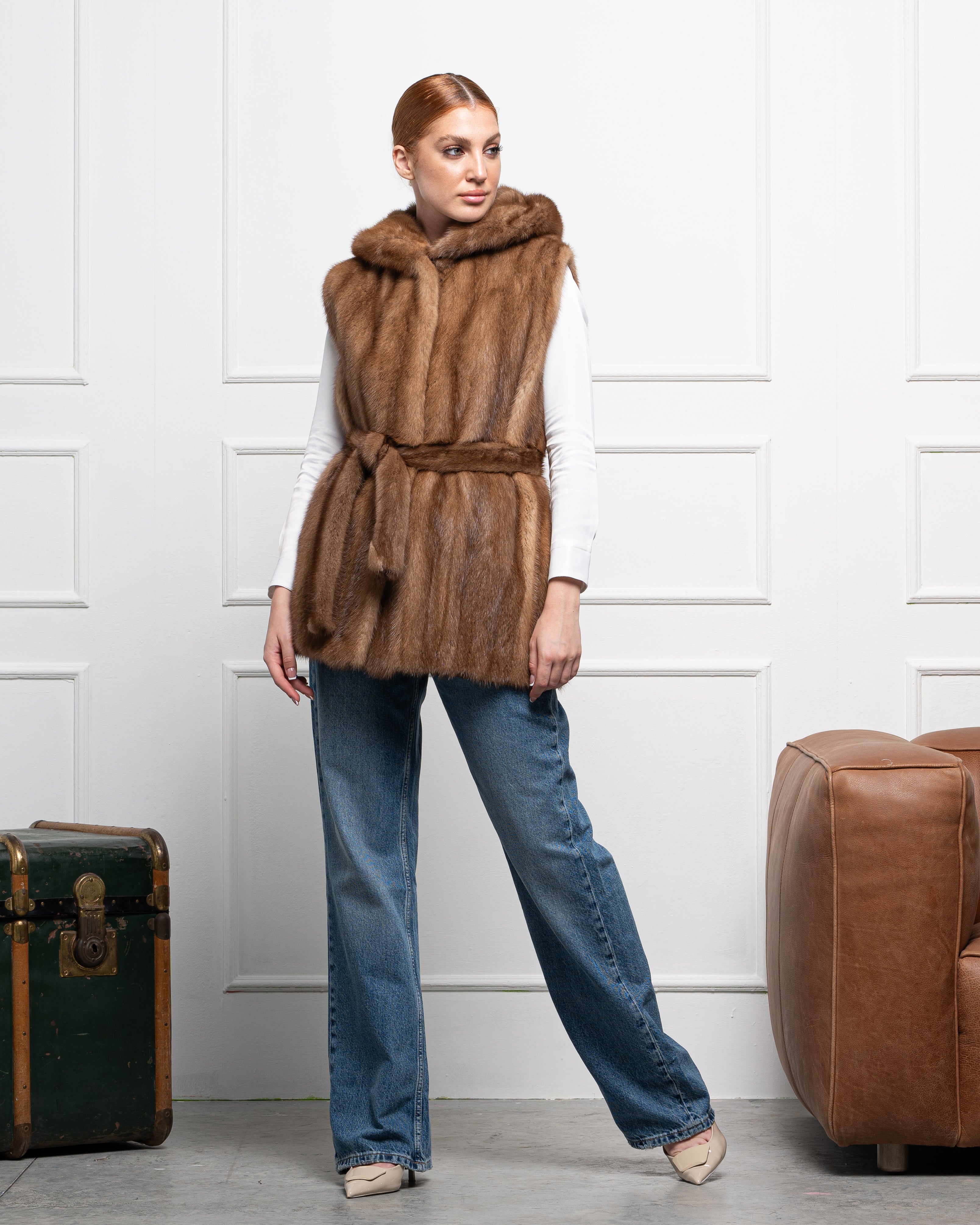 Mink vest