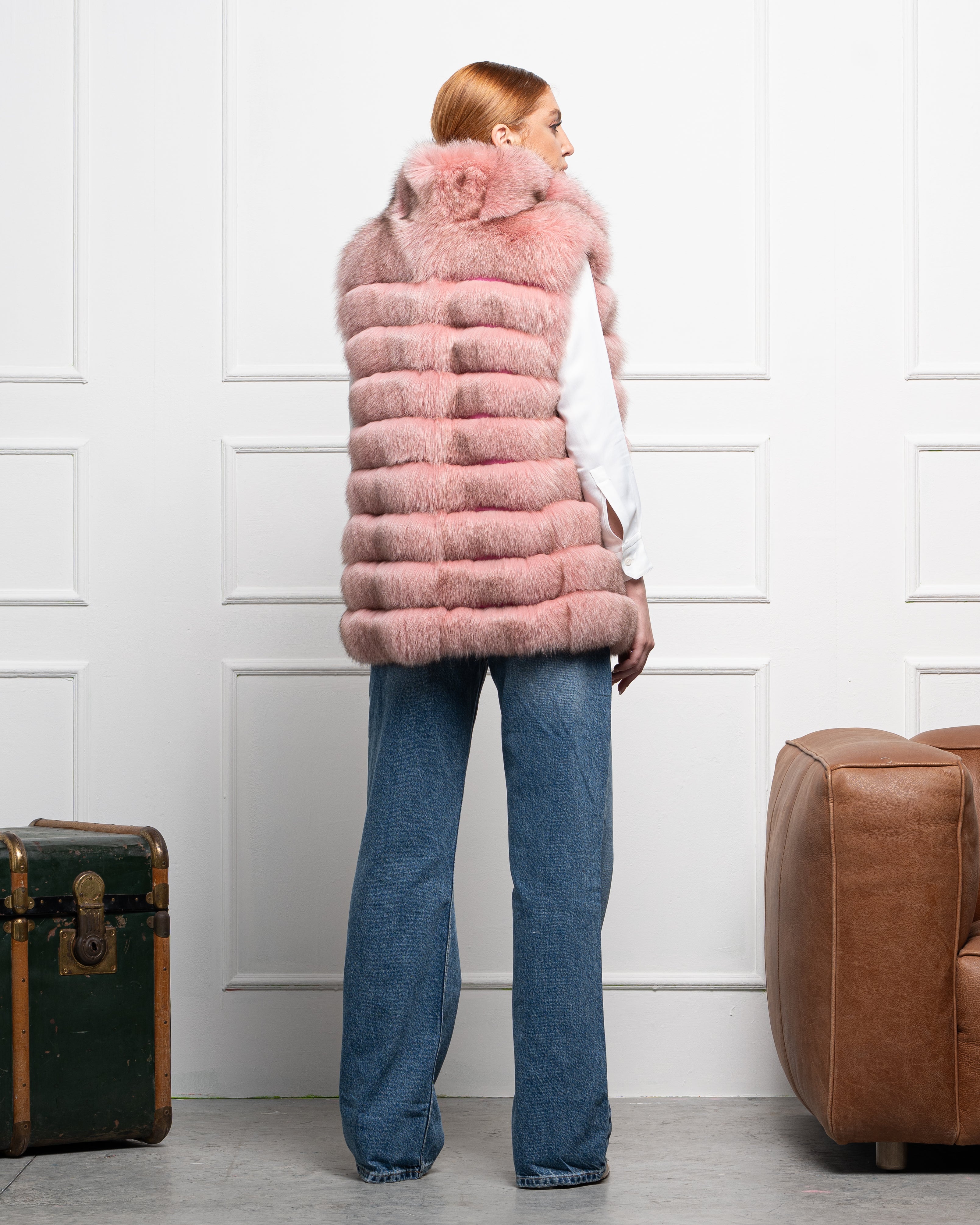 Gilet in Volpe