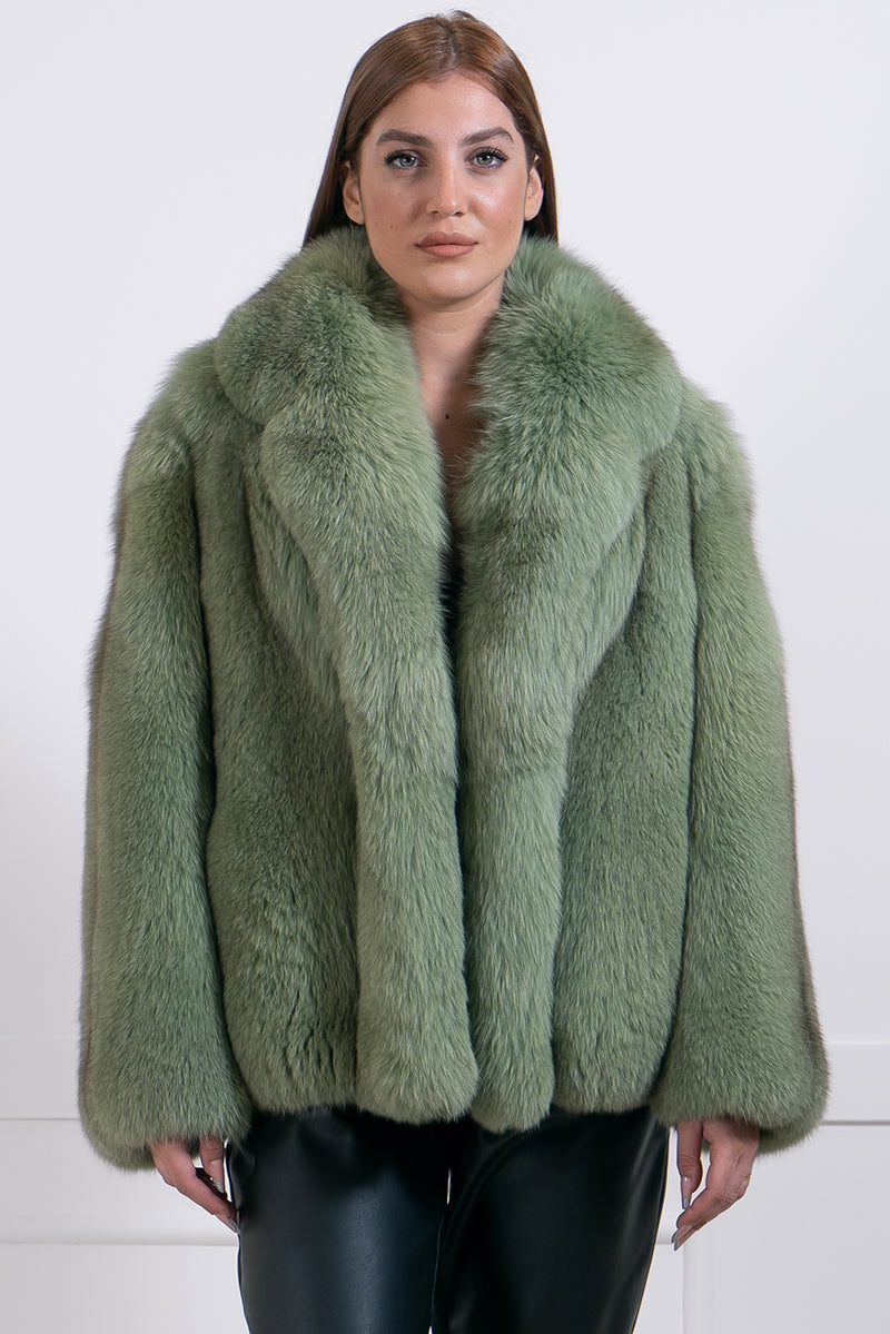Green fox jacket